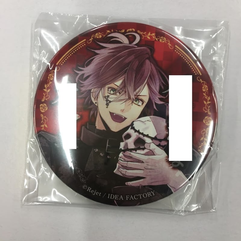 DIABOLIK LOVERS 死の祝祭　ラメハート缶バッジ　逆巻アヤト DIABOLIK LOVERS 死の祝祭 ラメハート缶バッジ 逆巻アヤト