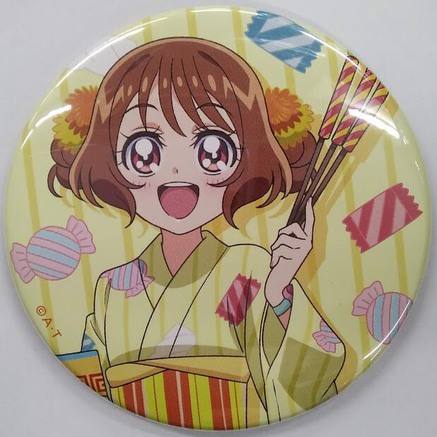 プリキュア 缶バッジ ヤムヤム プリキュア キュアヤムヤム らん 浴衣 缶バッジ | K-BOOKS 池袋 2次元