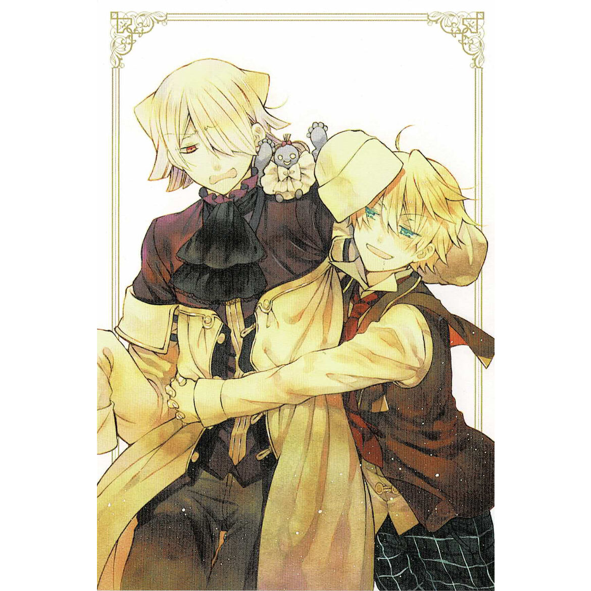 望月淳 『PandoraHearts』 抱きつきシリーズ ポストカード ブレイク
