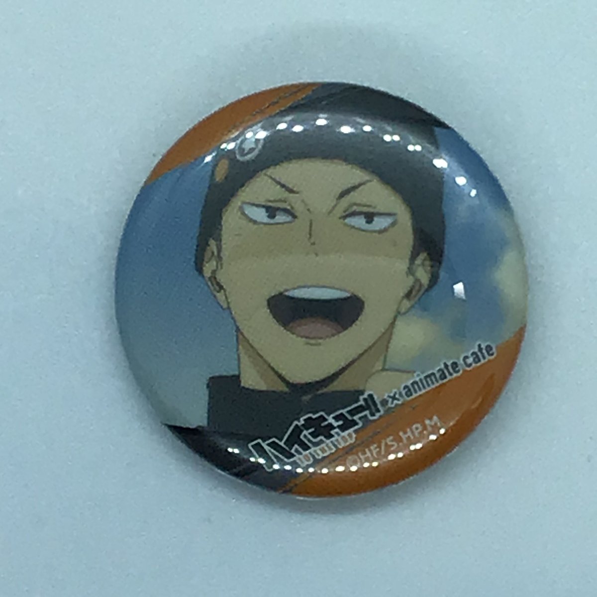 ハイキュー!! 田中 龍之介 缶バッジ TO THE TOP ver. | K-BOOKS