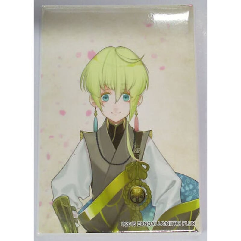 刀剣乱舞 太閤左文字 スクエア缶バッジコレクション 跪座 | K-BOOKS