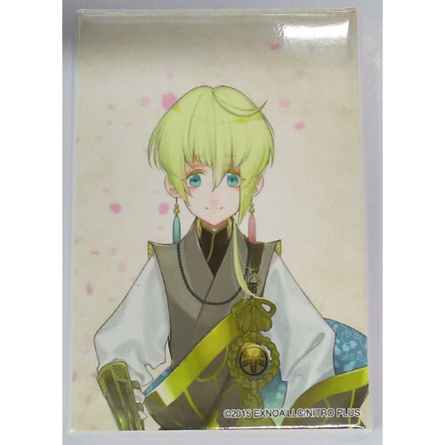 刀剣乱舞 実休 編成ミニアクリル 跪坐スクエア缶バッジ ペタこれ セット 刀剣乱舞 太閤左文字 スクエア缶バッジコレクション 跪座 | K