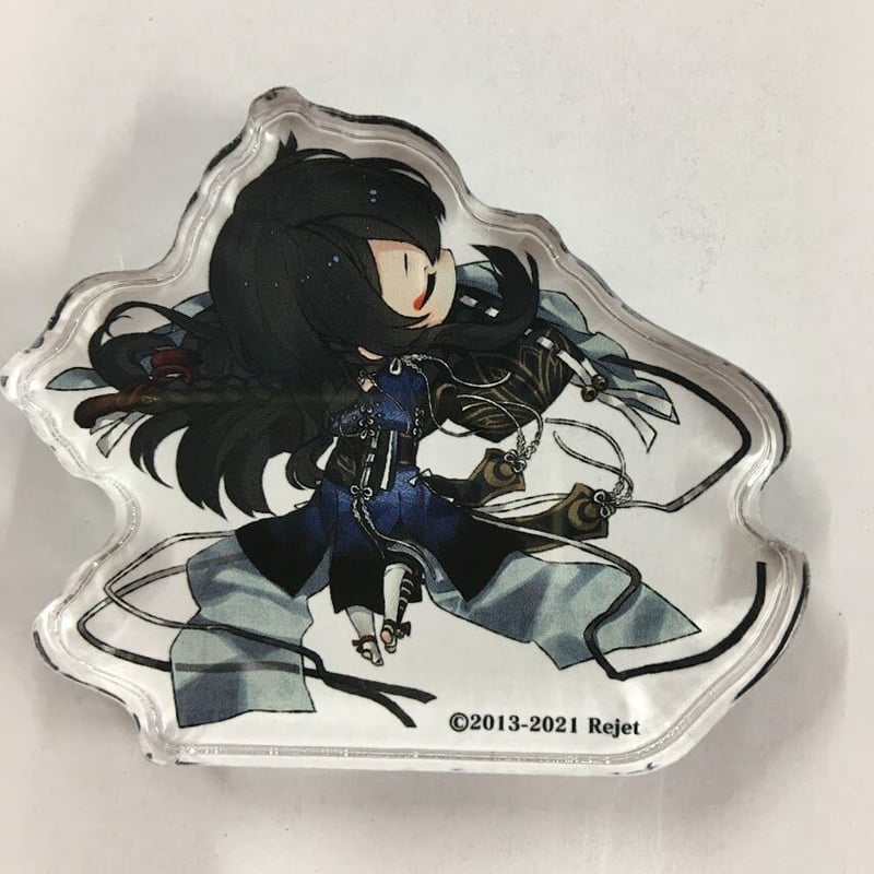 剣が君 左京 アクリルブロック 受注生産】剣が君 クリアアクリル