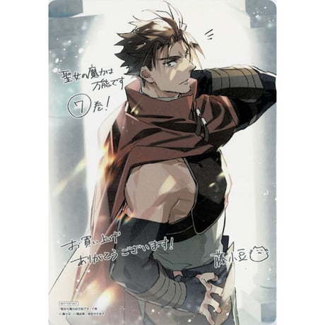 △ 聖女の魔力は万能です　特典ビジュアルボードセット Amazon.co.jp: 聖女の魔力は万能です 7巻 アニメイト 特典 B6