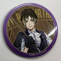 刀剣乱舞 実休光忠 スクエア缶バッジコレクション（跪坐） 第五弾 | K
