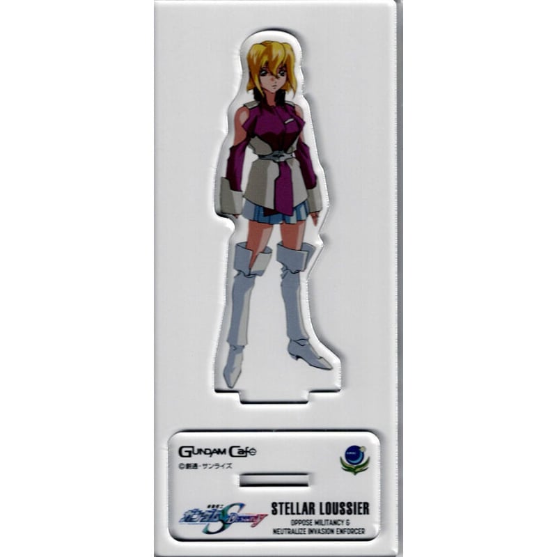 ガンダムSEED DESTINY MODEL SHEET AS ステラ・ルーシェ アクリルスタ