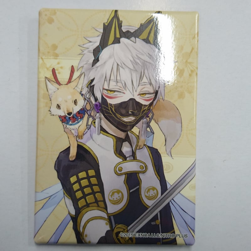 刀剣乱舞 スクエア缶 極 戦闘 刀剣乱舞 鳴狐 極スクエア缶バッジコレクション 戦闘 | K-BOOKS 池袋