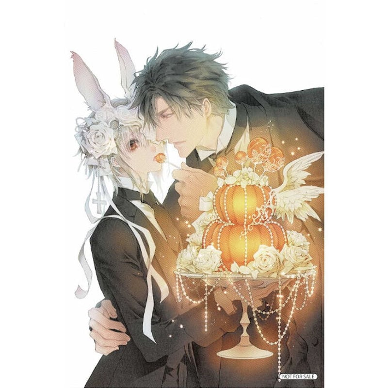 香坂透 篠崎一夜『お金がないっ』17巻 アニメイト特典 両面イラスト