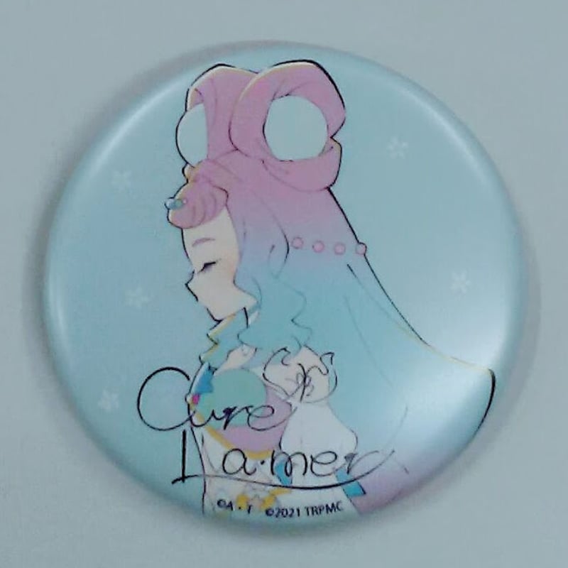 【5個】キュアラメール 缶バッジ 映画 トロピカル～ジュ！プリキュア』キュアラメール 56㎜缶バッジ | K