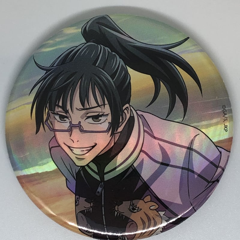 呪術廻戦 缶バッジ 禪院真希 TVアニメ「呪術廻戦」 - 禪院真希 Ani-Art 第7弾 100mm缶バッジ