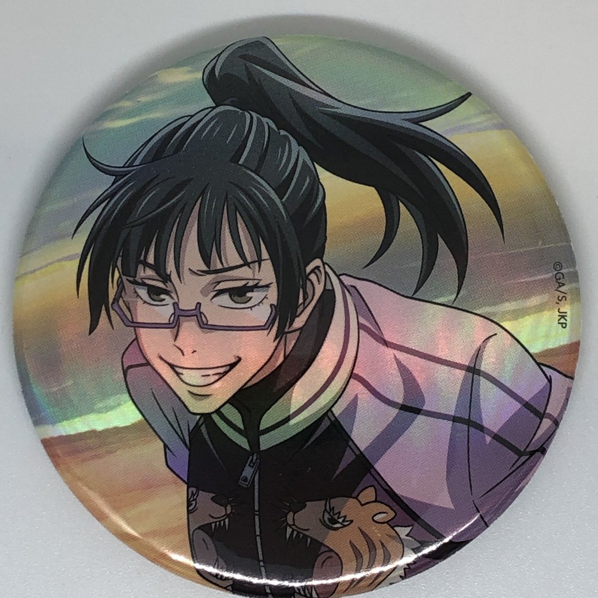 呪術廻戦 禪院真希 缶バッジ TVアニメ「呪術廻戦」 - 禪院真希 Ani-Art 第7弾 100mm缶バッジ