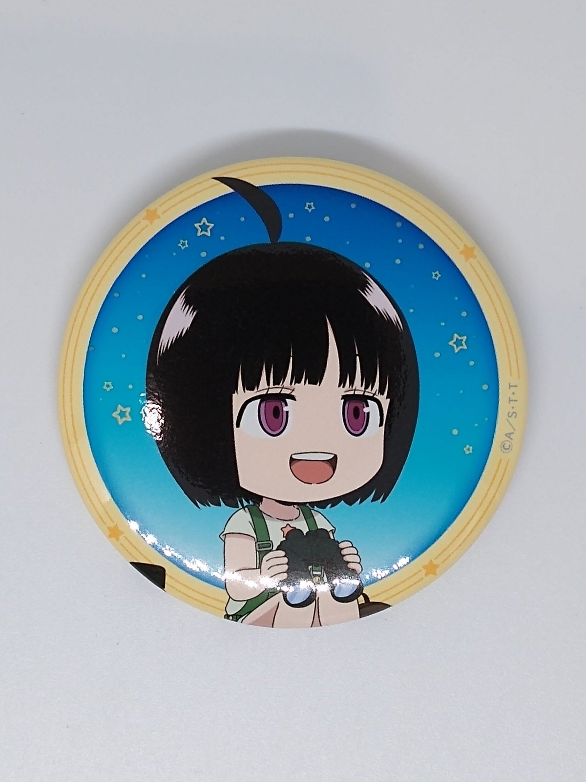 ワートリ 雨取千佳 缶バッジ 描き下ろし 雨取千佳 65mm缶バッジ トリガー起動（オン）Ver