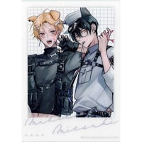 ざらめ鮫『幕が下りたら僕らは番』「moment×アメイロ創刊9周年記念」 クリアカード 【BLグッズ】