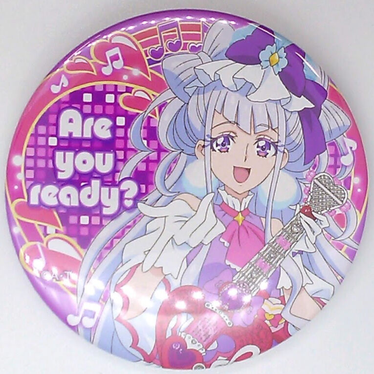 HUGっと！プリキュア キュアアムール トゥインクル缶バッジ7 Lucky
