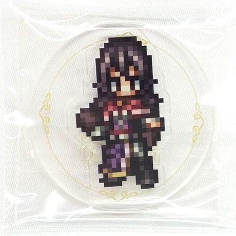 オクトパストラベラー スクエニ コースター チャーム 缶バッジ ゲーム オクトパストラベラー スクエニ コースター アクリルチャーム 缶バッジ