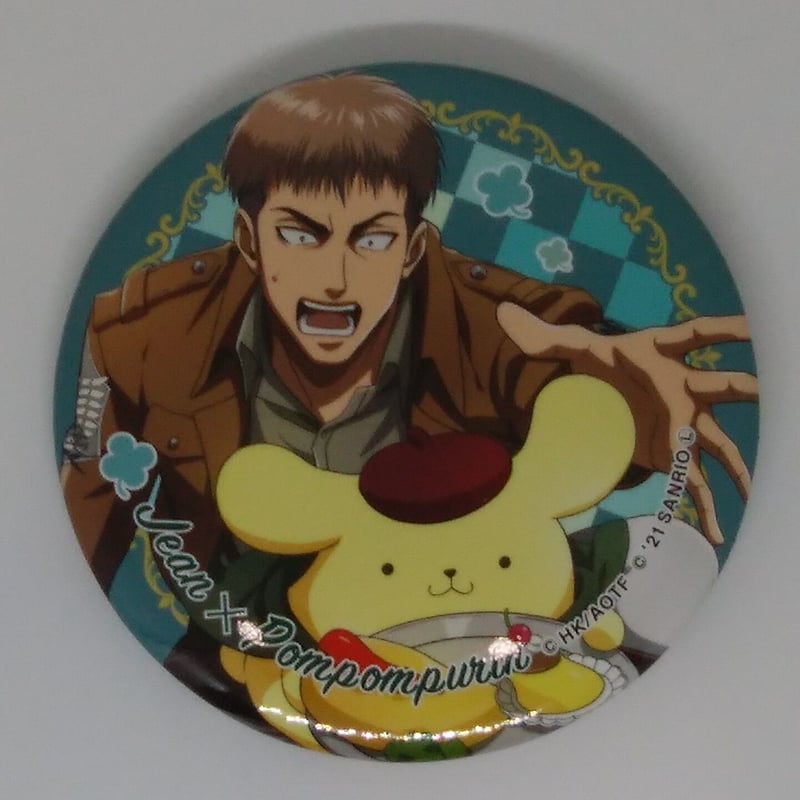 進撃の巨人　ジャン　缶バッジ　ジャン・キルシュタイン　トレーディング缶バッジ 進撃の巨人ジャン・キルシュタイン缶バッジ（等身） | K-BOOKS 池袋 2