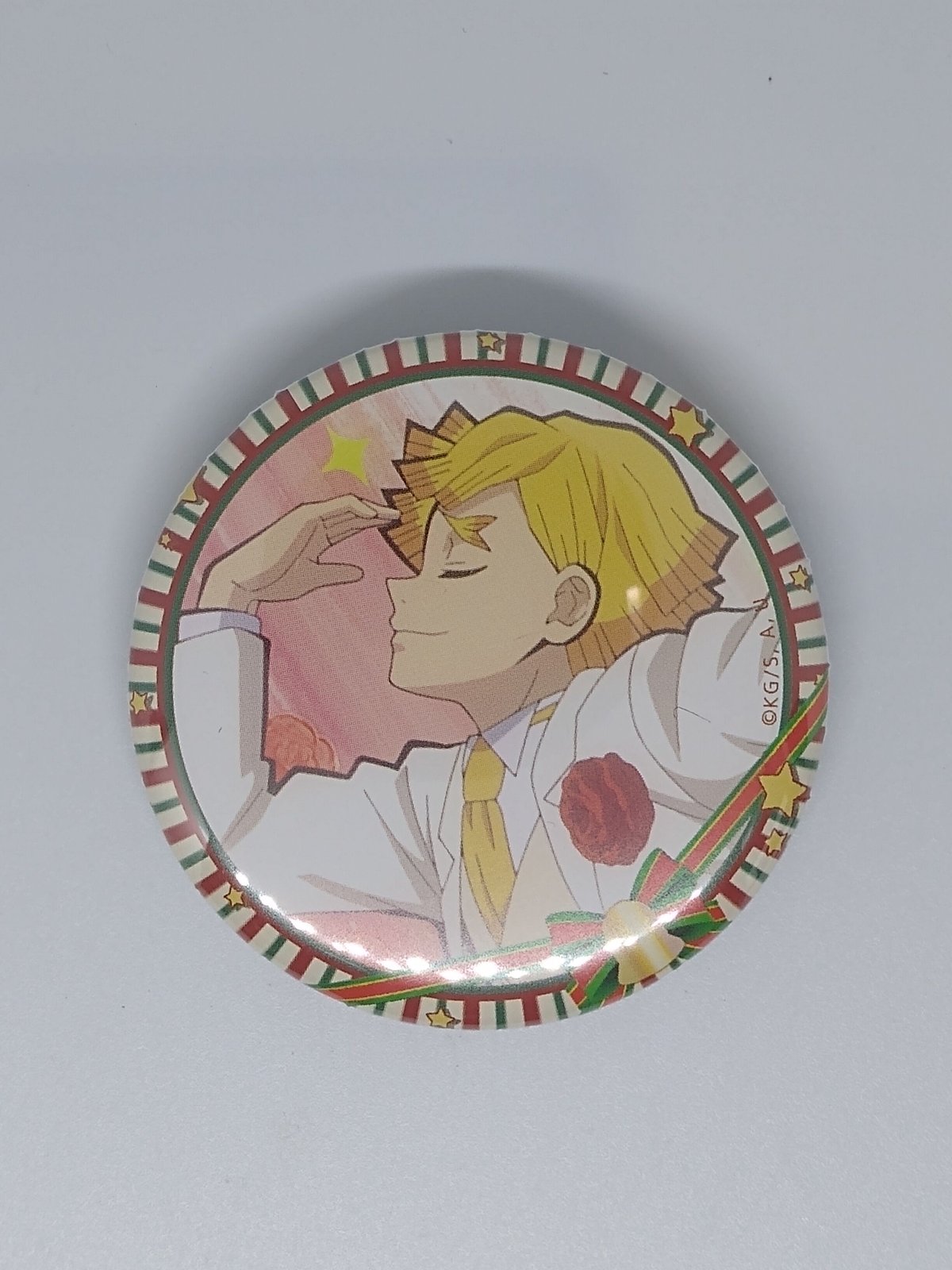 鬼滅の刃 善逸 クリスマス 缶バッジ 2019 fit=scale-down,w=1200