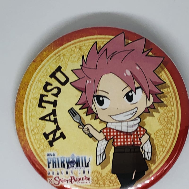 フェアリーテイル　缶バッジ　ナツ① FAIRY TAIL ナツ オリジナル缶バッジ | K-BOOKS 池袋 2次元