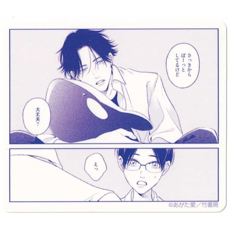 あがた愛 『ふたりあそび 』 emo cafe コマステッカー【BLグッズ】 | K