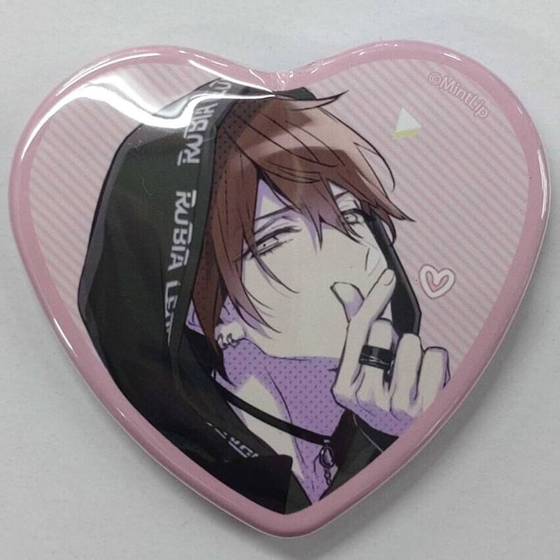 DIG-ROCK ハート缶バッジ