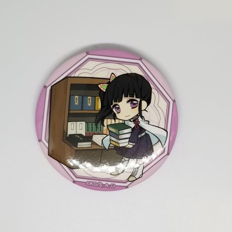 新品未使用】鬼滅の刃 缶バッジ 栗花落カナヲ LABO laboレア