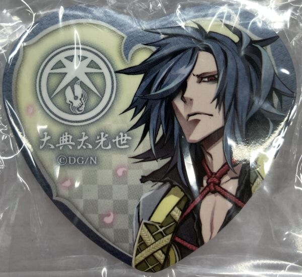 刀剣乱舞 とうらぶ 大典太光世 ハート缶バッジ 大典太光世 ハート缶バッジ 26個