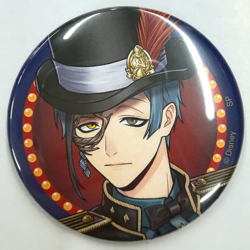 フロイド・リーチ 缶バッジ ツイステ