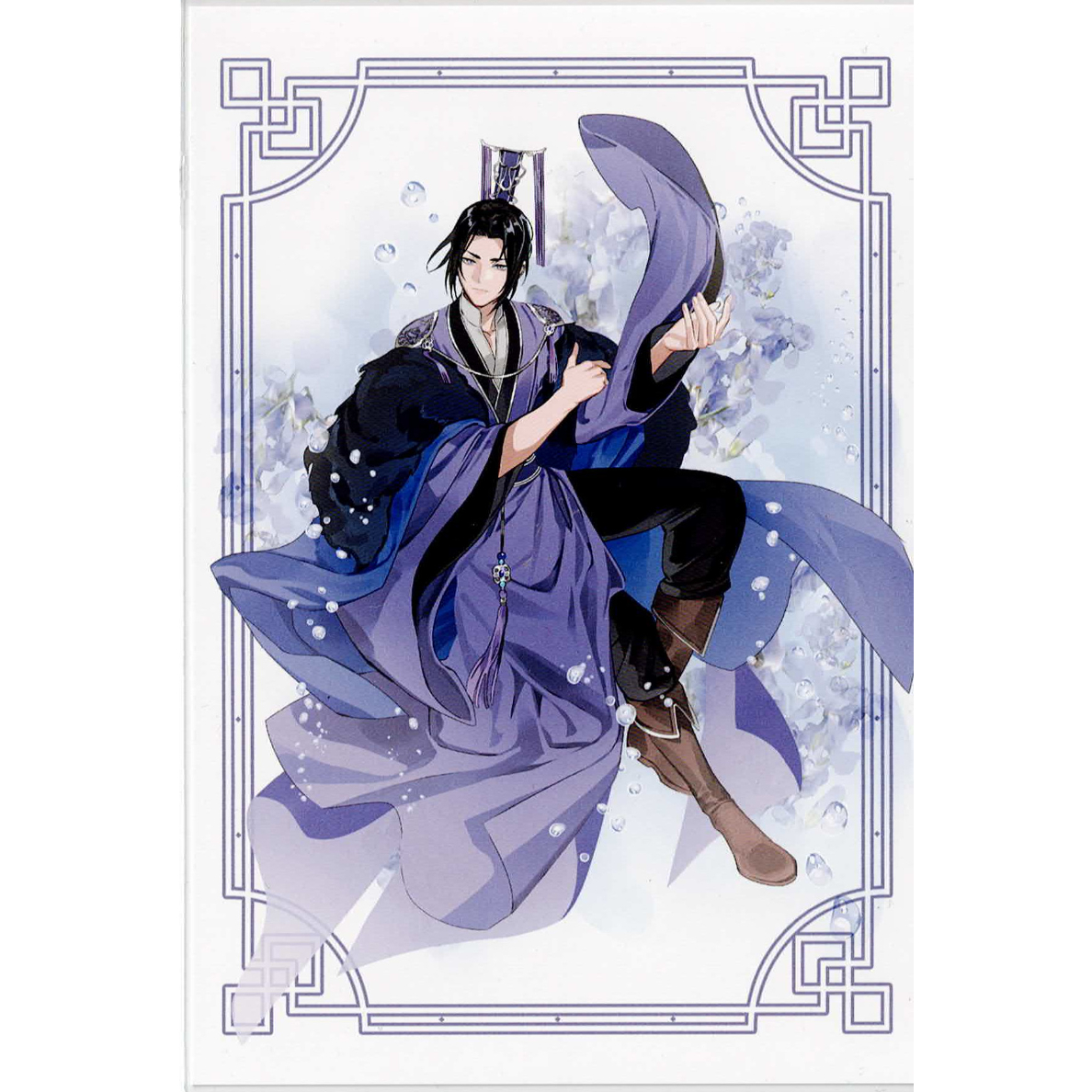 大河幻想ラジオドラマ『魔道祖師』 コミケ ポストカード 江澄 大河幻想ラジオドラマ『魔道祖師』 コミケ ポストカード 江澄