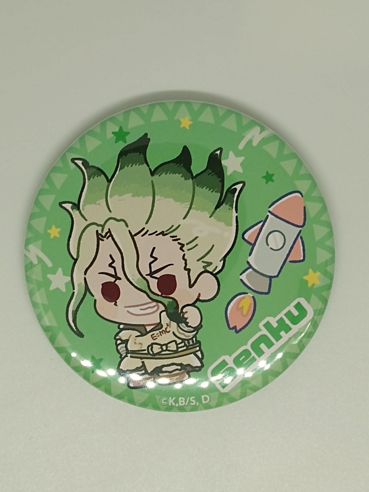 石神千空 缶バッジ ドクターストーン DrSTONE Dr.STONE 石神 千空 缶バッジ Starry Science ver. | K-BOO