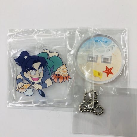 忍たま乱太郎　潮江文次郎　兵庫水軍 海の家　アクリルスタンドキーホルダー