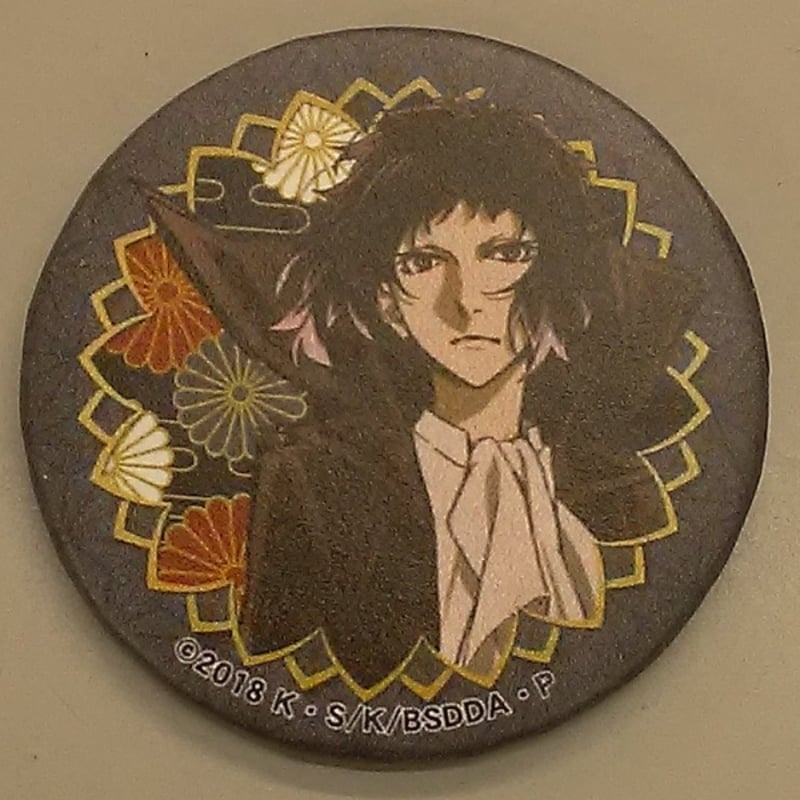 文豪ストレイドッグス 芥川龍之介 和紙 缶バッチ