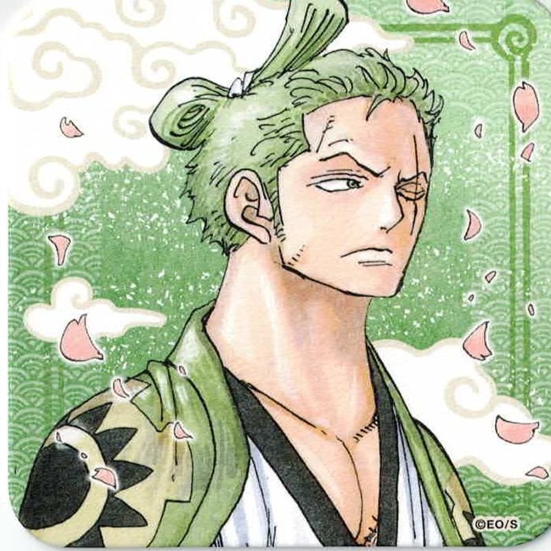 ONE PIECE ワンピース アートコースター ゾロ ワンピース アートコースター 第5弾 ゾロ - メルカリ