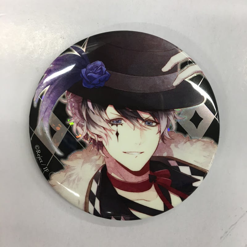 ディアラバ ピュアグロウホロ缶バッジ 無神ルキ イタミ有・裏サビ有】DIABOLIK LOVERS 無神ルキ 缶バッジ ホロ | K-BOO