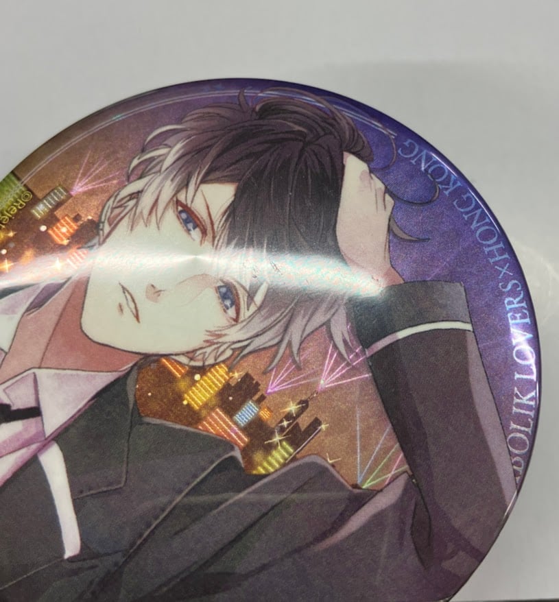 イタミ有・裏サビ有】DIABOLIK LOVERS 無神ルキ 缶バッジ ホロ | K-BOO