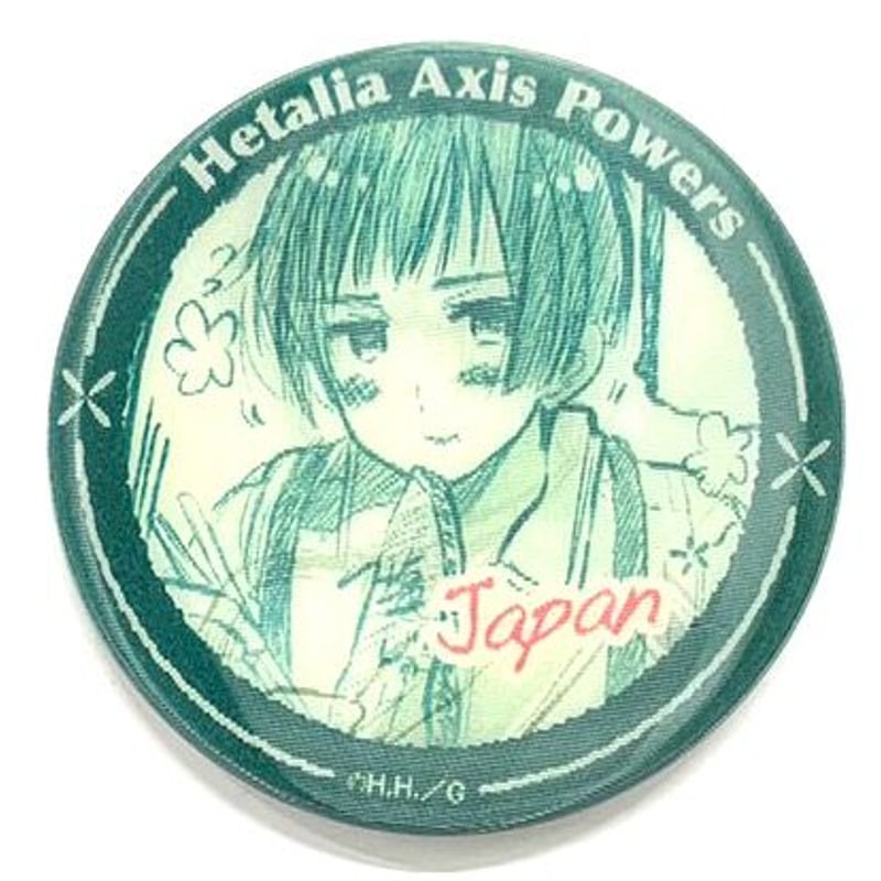 AxisPowersヘタリア チェンジング缶バッジ 日本 ヘタリア Axis Powers トレーディングチェンジング缶バッジ 学園