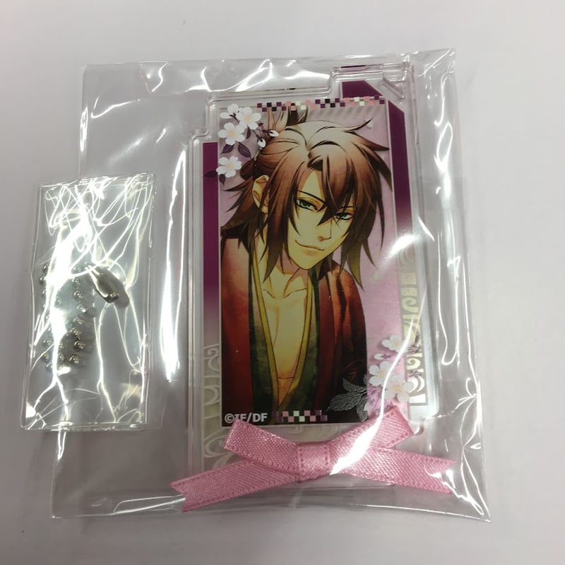 薄桜鬼 検定 アクリルキーホルダー 3点セット 沖田総司 K-BOOKS乙女館