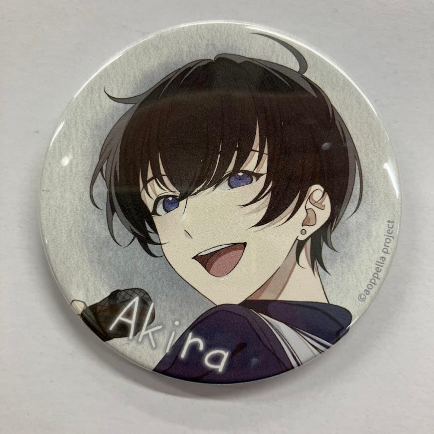 アオペラ ポップアップ 夏祭り 缶バッジ 紫垣明 アオペラ -aoppella!?- 紫垣明 POPUP SHOP in OIOI 2024 缶
