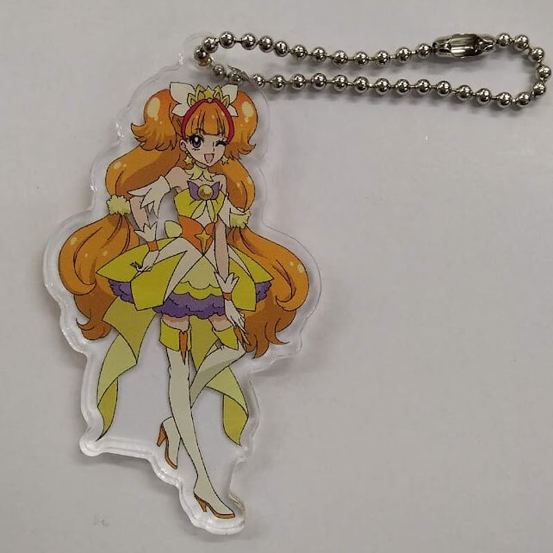 GO！プリンセスプリキュア アクリルボールチェーン 5点セット Go！プリンセスプリキュア キュアトゥインクル アクリルボール