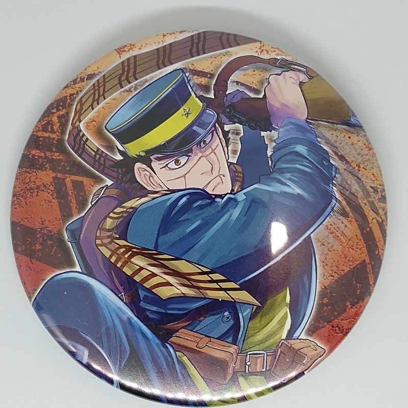 ゴールデンカムイ展　コレクション缶バッジ　杉元佐一 ゴールデンカムイ 杉元 佐一（B） コレクション缶バッジ 第1弾 | K