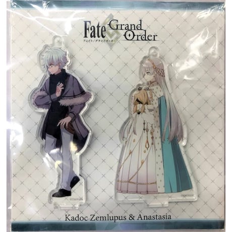 Fate/Grand Order　カドック&アナスタシア　バトルキャラ風アクリルスタンド