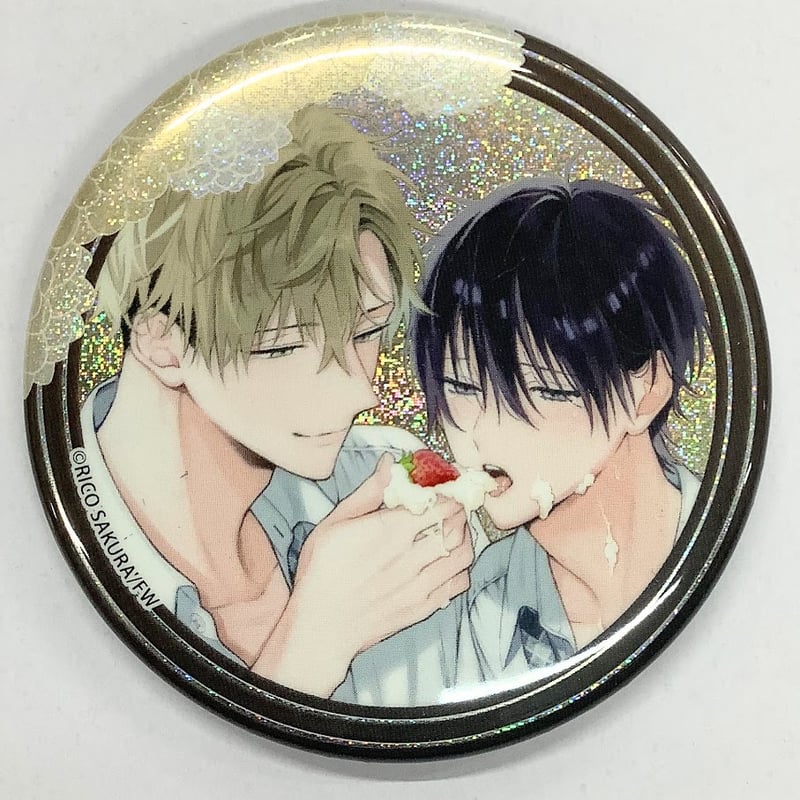 佐倉リコ『ストロベリーキス・メルト』 Daria POP UP SHOP 缶バッジ