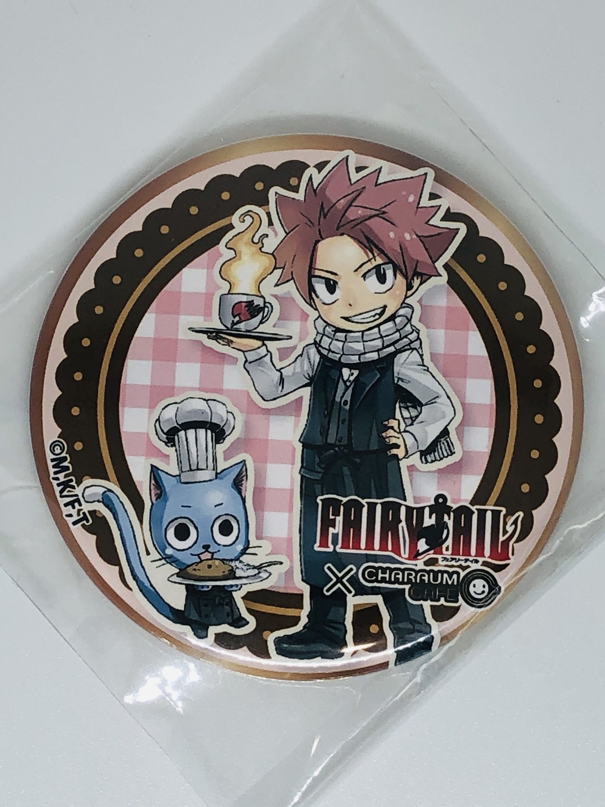 フェアリーテイルハッピーコラボカフェ特典缶バッジ