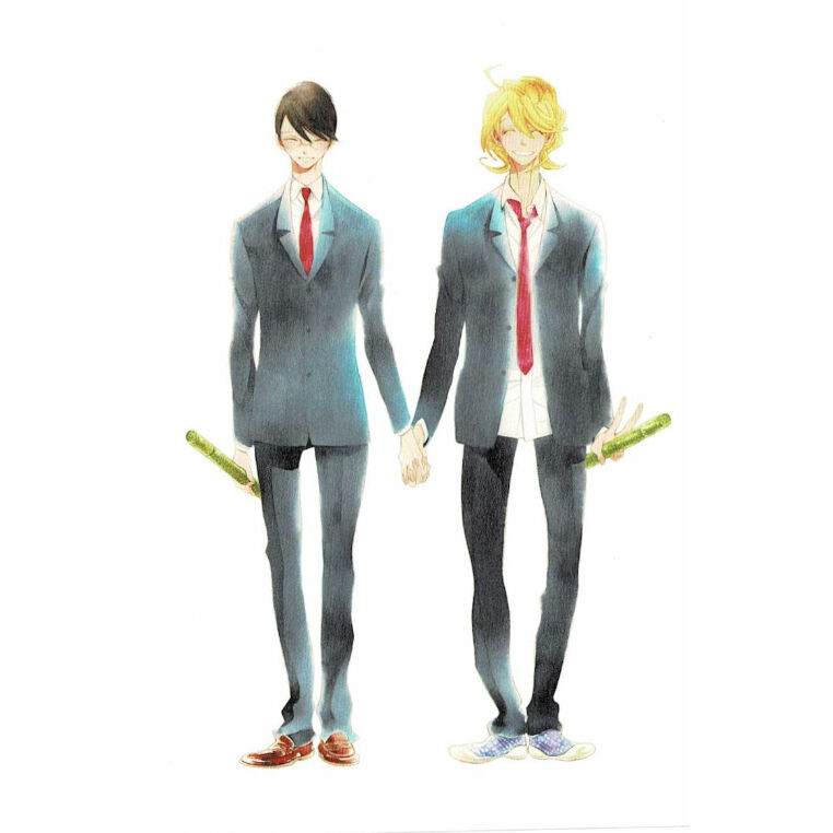 中村明日美子『同級生』 ポストカード 草壁光 佐条利人 単品【BLグッズ