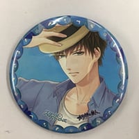 忍たま乱太郎】土井半助 ナンジャタウン ハート型缶バッジコレクション