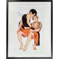 吉尾アキラ 『結んだ恋の伝え方』 発売記念展 クリアカード 【BLグッズ