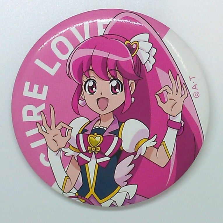 プリキュア　缶バッジ　プリティピックアップ　キュアアンジュ HUGっとプリキュア プリポップドでか缶バッジ キュアアンジュ