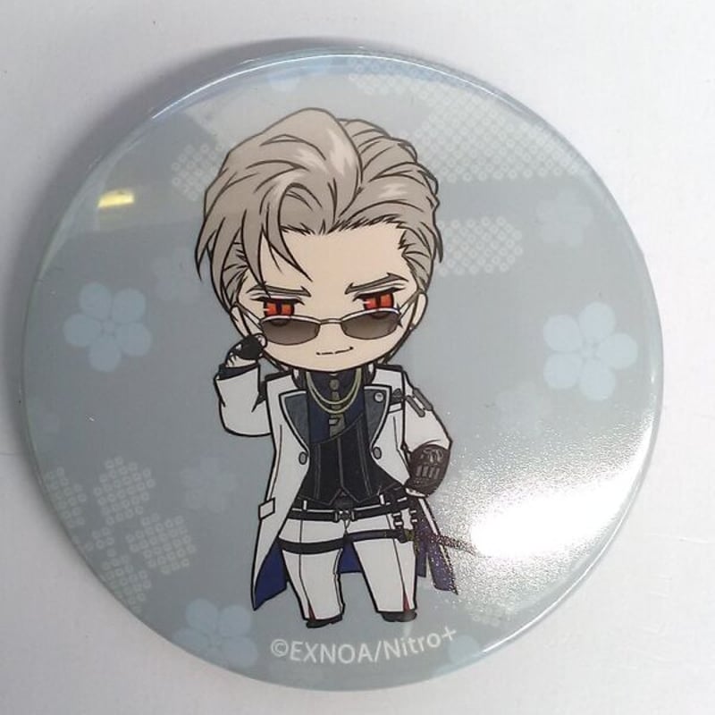 刀剣乱舞 とうらぶ 山鳥毛 スクエア缶バッジ 通常