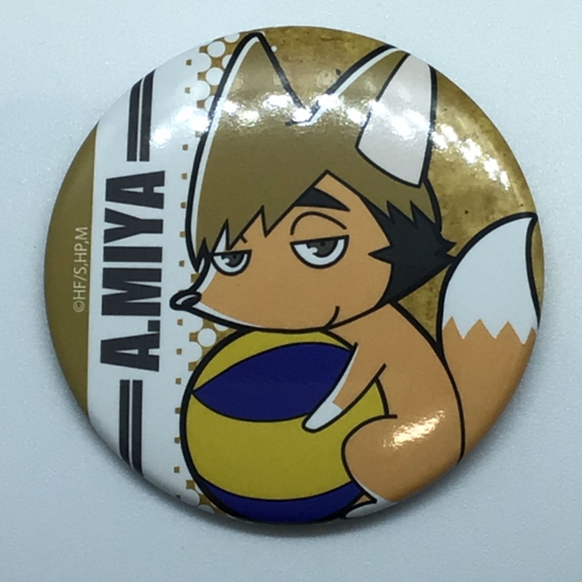 ハイキュー 宮侑 文房具カフェ 缶バッジ ハイキュー!! A page of youth缶バッジ 宮侑 | 文房具カフェ