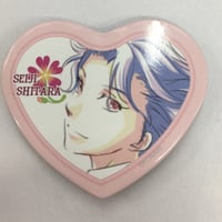 ときめきメモリアルGirl’s Side 設楽聖司 ハート缶バッジ