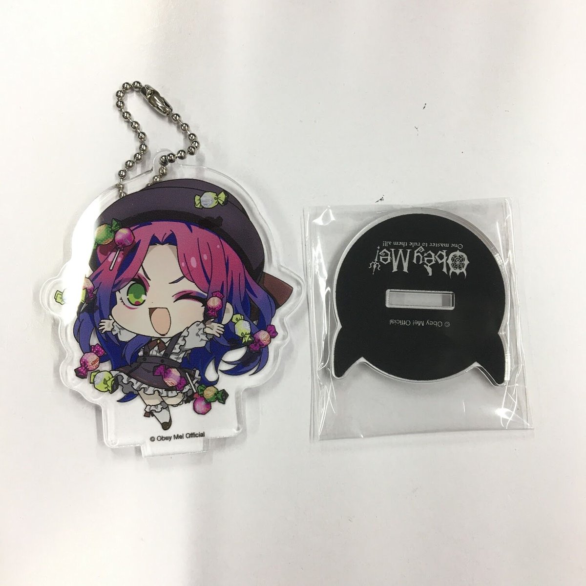 Obey Me!　おべいみー アクリルスタンド　缶バッジ　キーホルダー　他 大人気アプリゲーム『Obey Me!』よりセガ限定プライズ第2弾が登場